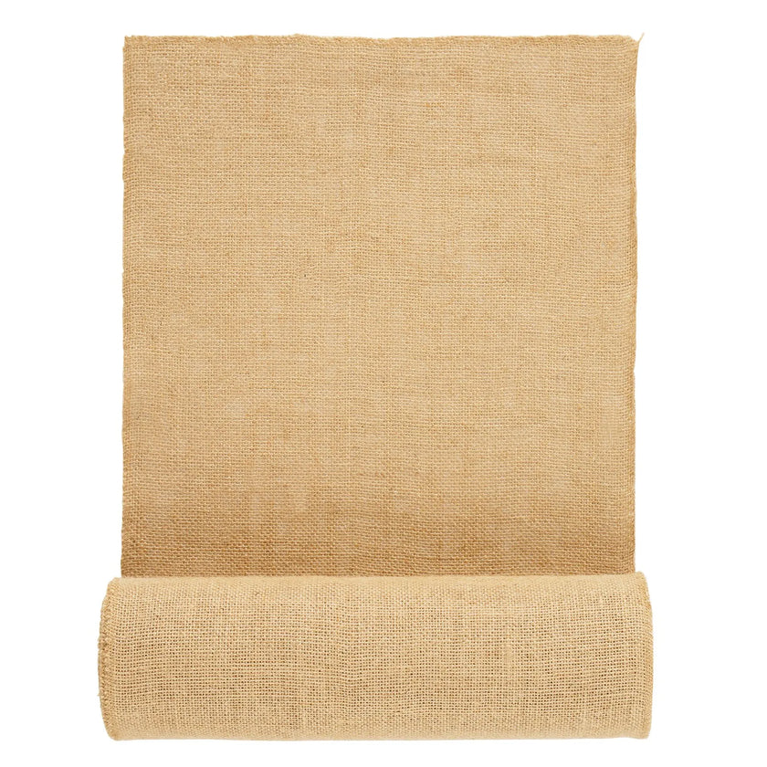 VEVOR Burlap Fabric Roll Burlap Tree Wrap 14 in x 30 ft for Crafts & Plants