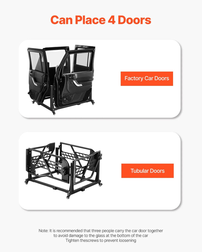 VEVOR Cart for Jeep Wrangler JK JL/Gladiator JT 2007- 2023 JK JL / Gladiator JT