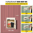 VEVOR Through-The-Door Locking Drop Box Door Drop Box 11.8''x4.3''x14.2'' Beige