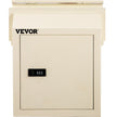 VEVOR Through-The-Door Locking Drop Box Door Drop Box 11.8''x4.3''x14.2'' Beige