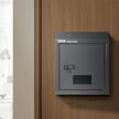 VEVOR Through The Door Key Drop Box Mailbox with Combination Lock Dark Gray