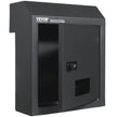 VEVOR Through The Door Key Drop Box Mailbox with Combination Lock Dark Gray