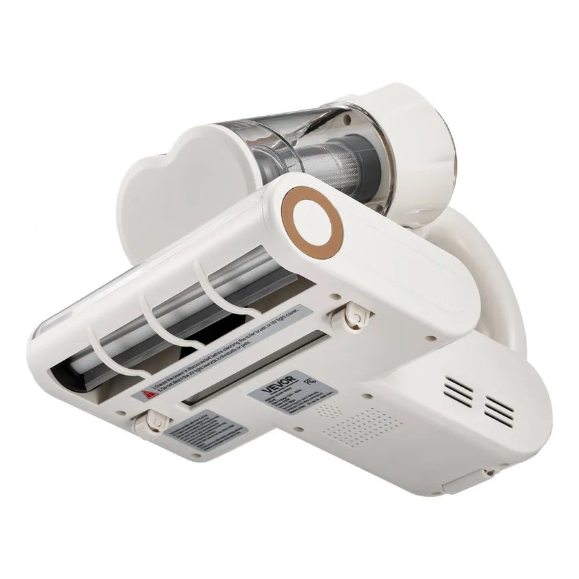 VEVOR Mattress Vacuum Cleaner with 18Kpa Powerful Suction HEPA Filter 550W White