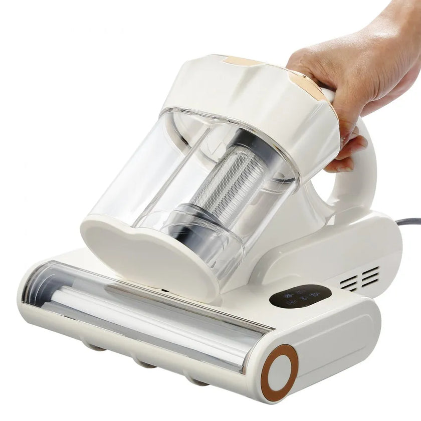 VEVOR Mattress Vacuum Cleaner with 18Kpa Powerful Suction HEPA Filter 550W White
