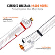 VEVOR 90W CO2 Laser Tube 49.2 in / 1250 mm Borosilicate Glass Laser Cutter Tube