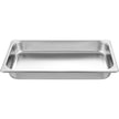 VEVOR Hotel Pan 2.5 Deep 6 Packs Steam Table Pan Full Size 9 Quart Stainless Steel Steam Table Pan
