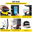 VEVOR Hat Press 3.5 x 5.5 in Cap Heat Press Machine Transfer Sublimation