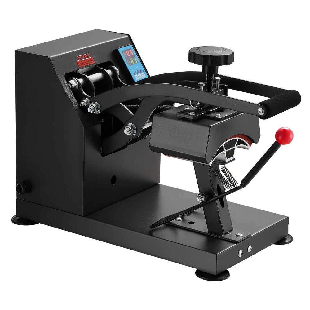 VEVOR Hat Press 3.5 x 5.5 in Cap Heat Press Machine Transfer Sublimation
