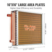 VEVOR Heat Exchanger Water to Air, 16