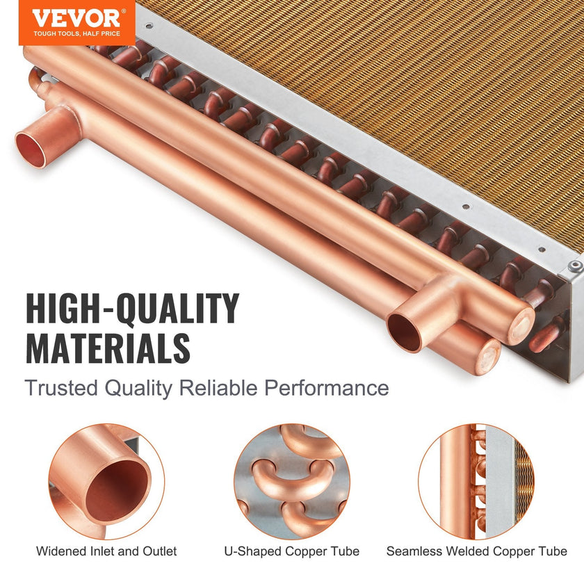 VEVOR Heat Exchanger Water to Air, 18