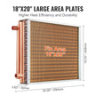 VEVOR Heat Exchanger Water to Air, 18