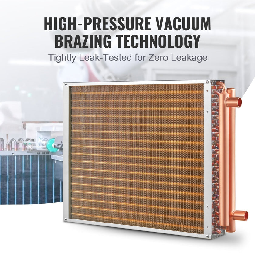 VEVOR Heat Exchanger Water to Air, 18