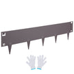 VEVOR Steel Landscape Edging, 5-pack Steel Garden Edging Borders, 39