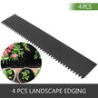 VEVOR Steel Landscape Edging 40 x 8 Inch Steel Edging For Landscaping 4pcs Steel Garden Edging Border Landscape Edging Steel Lawn Edging Garden Edging Garden Border Edging Metal Edging