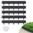 VEVOR Steel Landscape Edging, 5-pack Steel Garden Edging Borders, 39