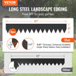 VEVOR Steel Landscape Edging, 3-pack Steel Garden Edging Borders, 40