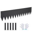 VEVOR Steel Landscape Edging, 3-pack Steel Garden Edging Borders, 40