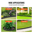 VEVOR Steel Landscape Edging, 4-pack Steel Garden Edging Borders, 40