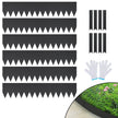 VEVOR Steel Landscape Edging, 6-pack Steel Garden Edging Borders, 40