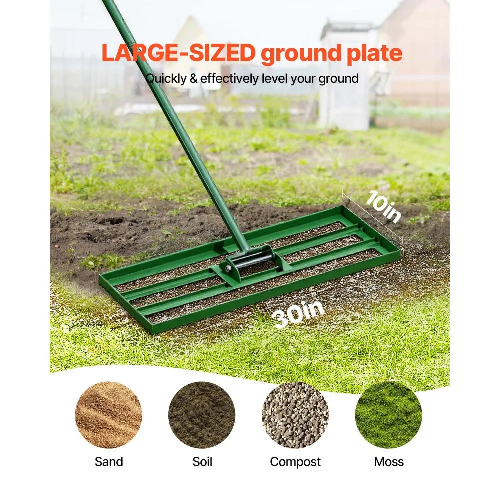 VEVOR Lawn Leveling Rake, 30