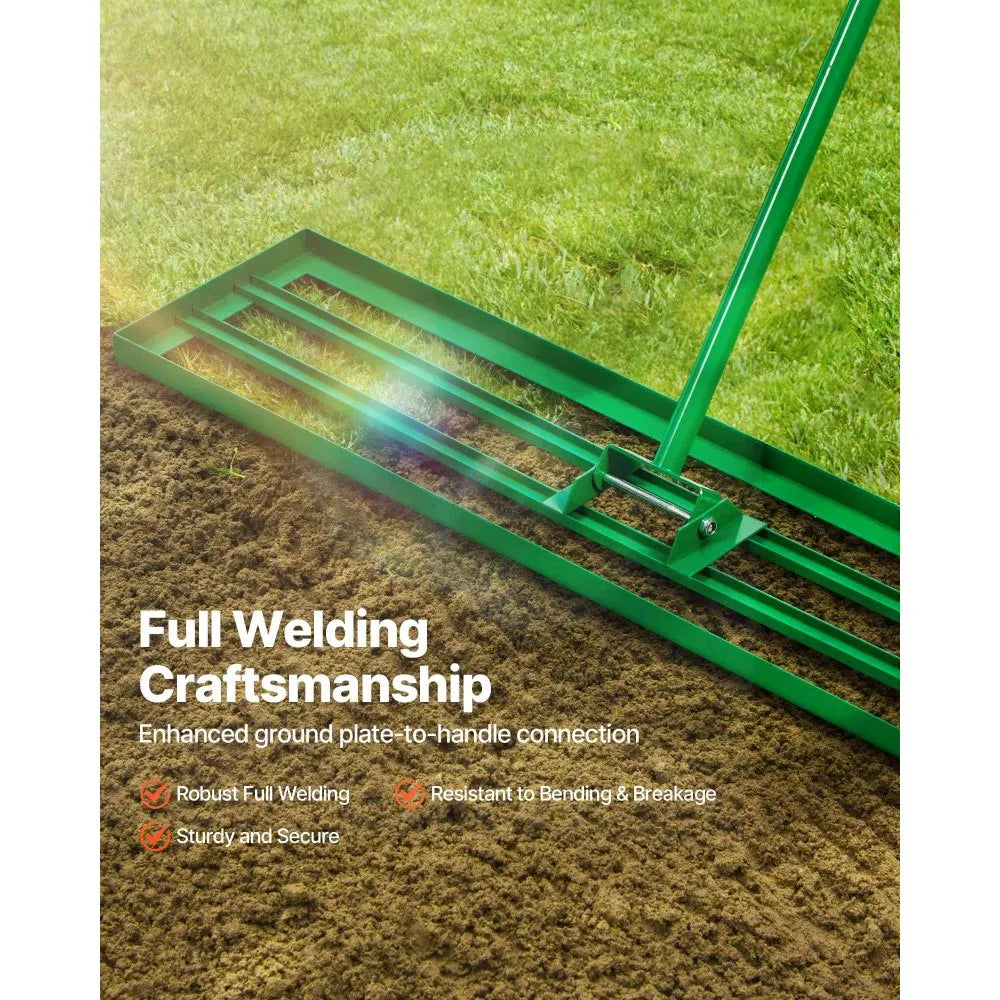 VEVOR Lawn Leveling Rake, 48