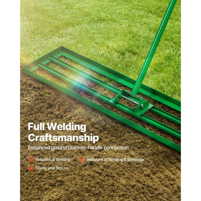 VEVOR Lawn Leveling Rake, 48