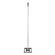 VEVOR 10x17in Lawn Leveling Rake 78 in Adjustable Handle for Yard Golf Court