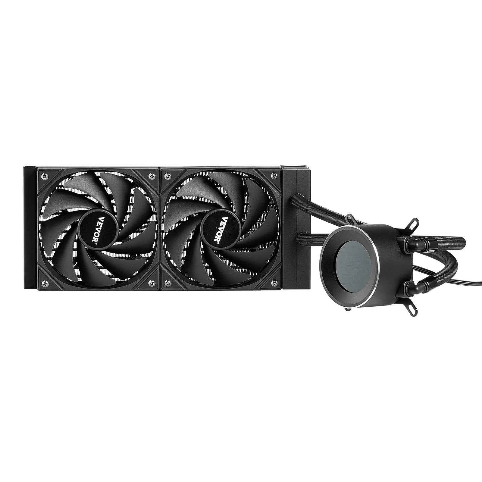 VEVOR CPU Liquid Cooler AIO CPU Water Cooler with 120 mm PWN Fans for Intel AMD