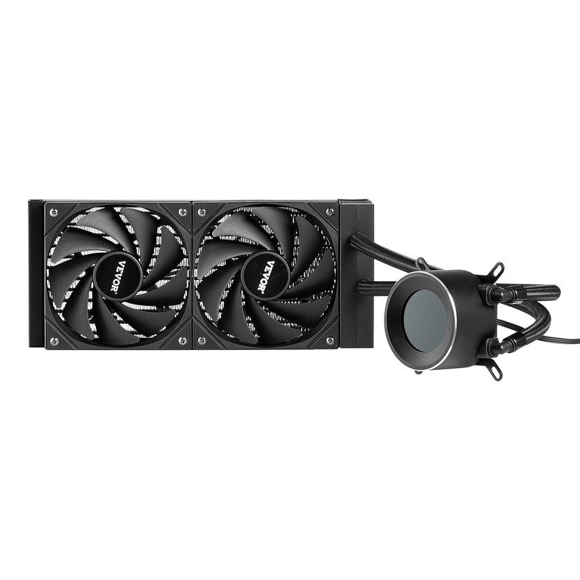 VEVOR CPU Liquid Cooler AIO CPU Water Cooler with 120 mm PWN Fans for Intel AMD