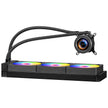 VEVOR CPU Liquid Cooler AIO CPU Water Cooler with ARGB Light & 3 PWN Fans(120mm)