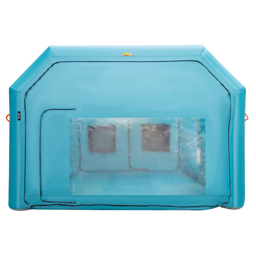 VEVOR Inflatable Spray Booth 27x14FT Mobile Portable Car Workstation Top with Upgraded Oxford Cloth for Car Parking Tent Workstation