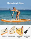 VEVOR Inflatable Stand Up Paddle Board 11.6' Sup Surfboard with Paddle Accessory