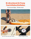 VEVOR Inflatable Stand Up Paddle Board 11.6' Sup Surfboard with Paddle Accessory
