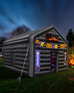 VEVOR Inflatable Nightclub 17.7 x 16.4 x 13.9 Ft Blow up Party Tent with Lights