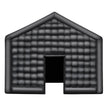VEVOR Inflatable Nightclub 17.7 x 16.4 x 13.9 Ft Blow up Party Tent with Lights