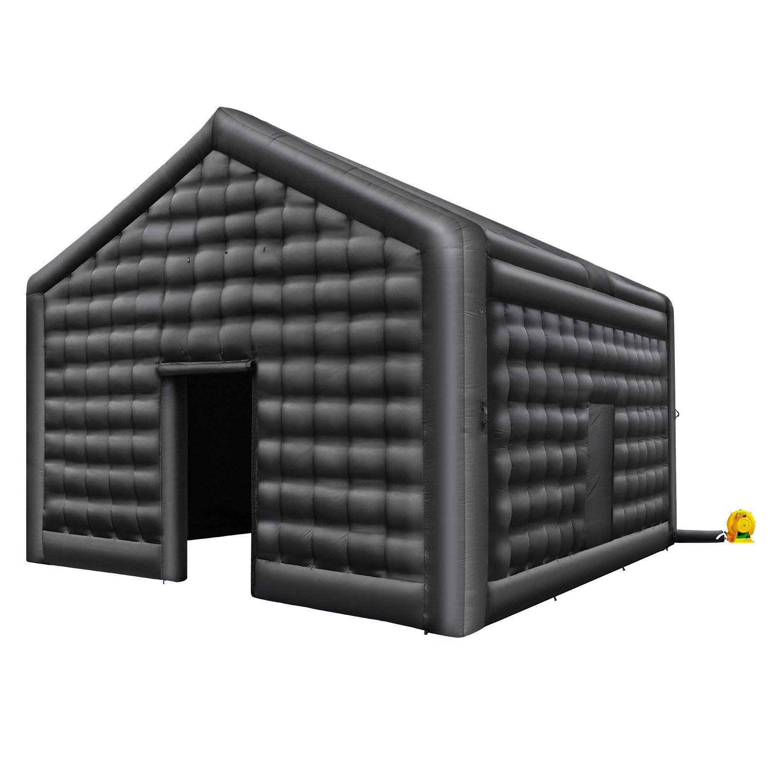VEVOR Inflatable Nightclub 17.7 x 16.4 x 13.9 Ft Blow up Party Tent with Lights