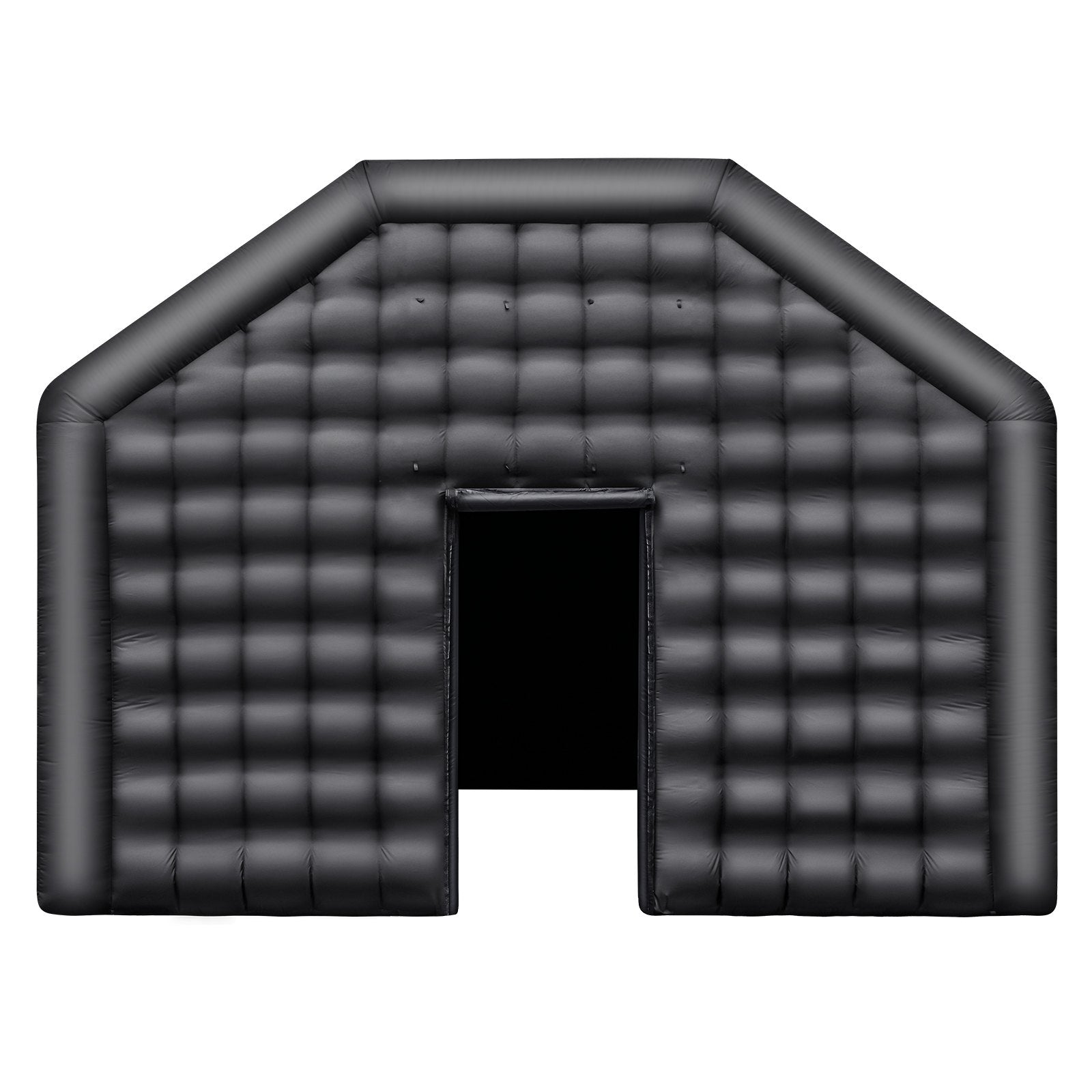 VEVOR Inflatable Nightclub 19.7 x 16.4 x 12 Ft Blow up Party Tent with Lights