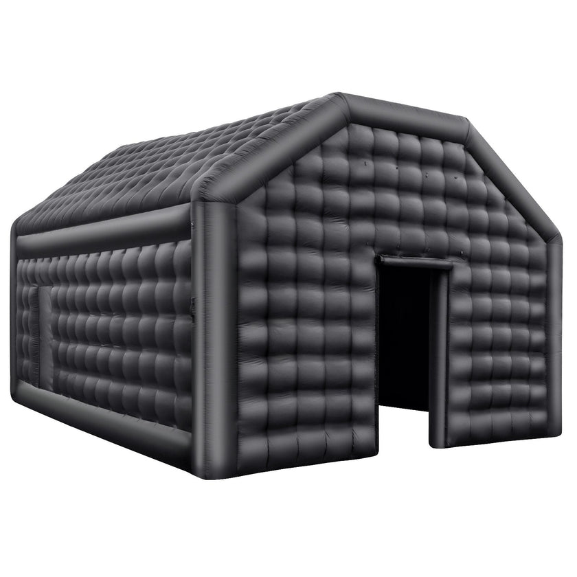 VEVOR Inflatable Nightclub 19.7 x 16.4 x 12 Ft Blow up Party Tent with Lights