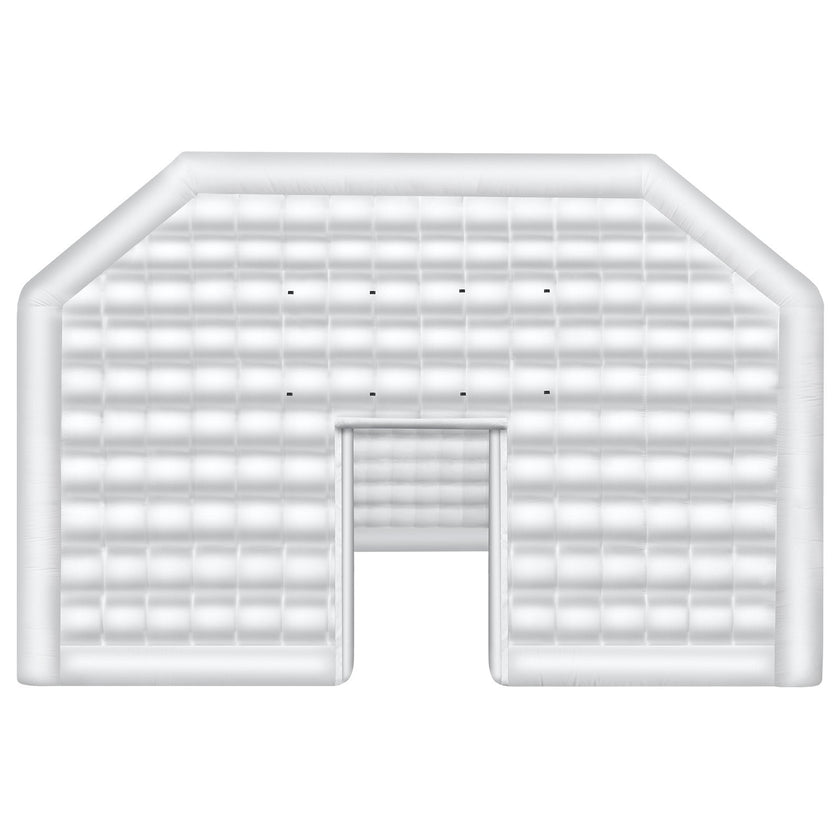 VEVOR Inflatable Nightclub 26.2 x 19.7 x 13.1 Ft Blow up Party Tent White