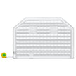 VEVOR Inflatable Nightclub 26.2 x 19.7 x 13.1 Ft Blow up Party Tent White