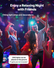 VEVOR Inflatable Nightclub 29.5 x 19.7 x 13.1 Ft Blow up Party Tent White