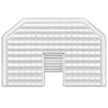 VEVOR Inflatable Nightclub 29.5 x 19.7 x 13.1 Ft Blow up Party Tent White