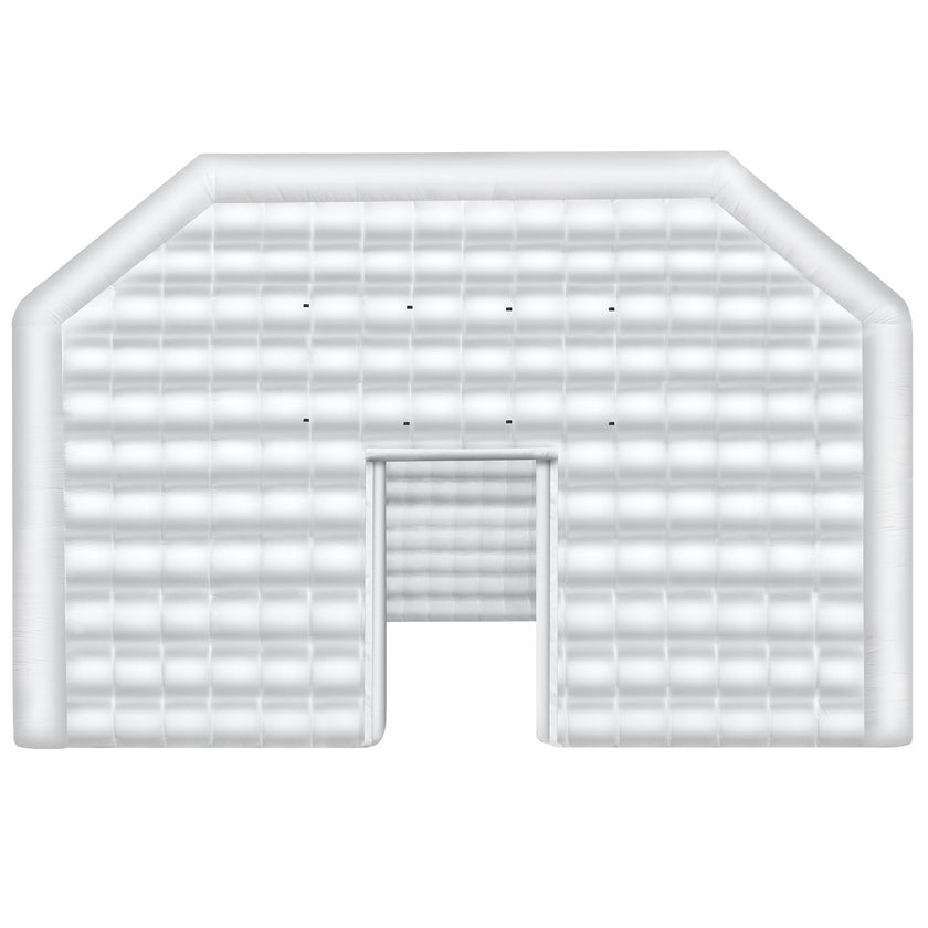 VEVOR Inflatable Nightclub 29.5 x 19.7 x 13.1 Ft Blow up Party Tent White