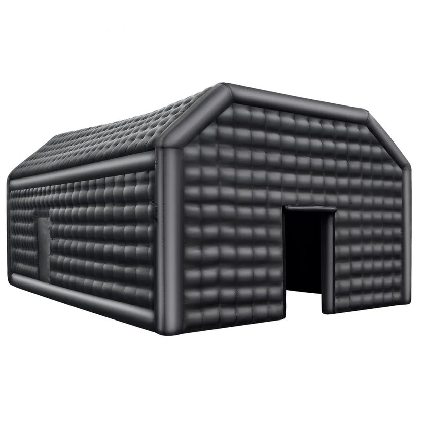 VEVOR Inflatable Nightclub 29.5 x 19.7 x 13.1 Ft Blow up Party Tent Black