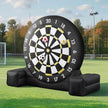 VEVOR Inflatable Soccer Dart Board over 8 ft High with 9 Kick Balls & Air Pump