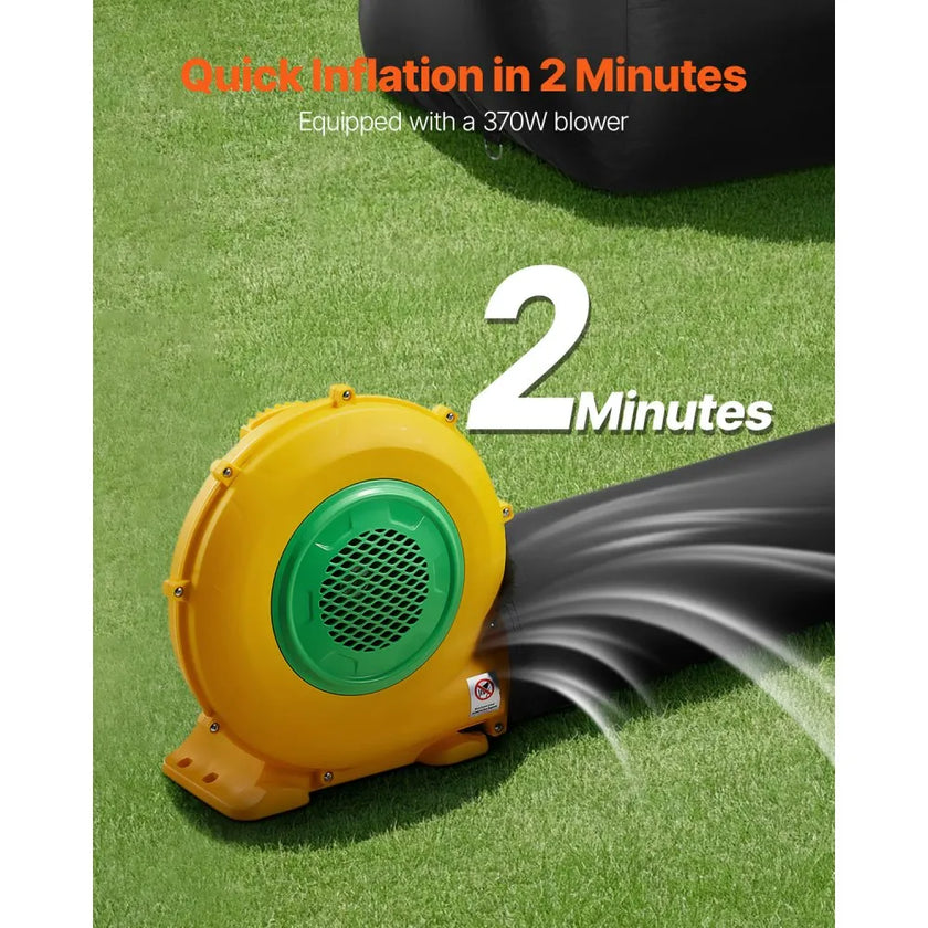 VEVOR Inflatable Soccer Dart Board over 10 ft High with 9 Kick Balls & Air Pump
