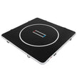 VEVOR 10x10 ft Wrestling Mat Inflatable, Martial Arts Thick Mat for Home Gym Exercise, PVC Foldable Training Mats with Circles and 600W Air Pump, for Gymnastics, Tatami, Jiu Jitsu BJJ MMA Judo, Black