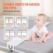VEVOR Bed Bridge King Bed Connector Kit Metal Buckle & Storage Bag 75