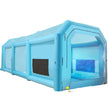 VEVOR 39.4x16.4x13.1ft Inflatable Spray Booth Custom Tent Paint Booth Inflatable