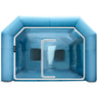 VEVOR Inflatable Spray Booth Car Paint Tent 29.5x19.7x13FT with Filter 2 Blowers